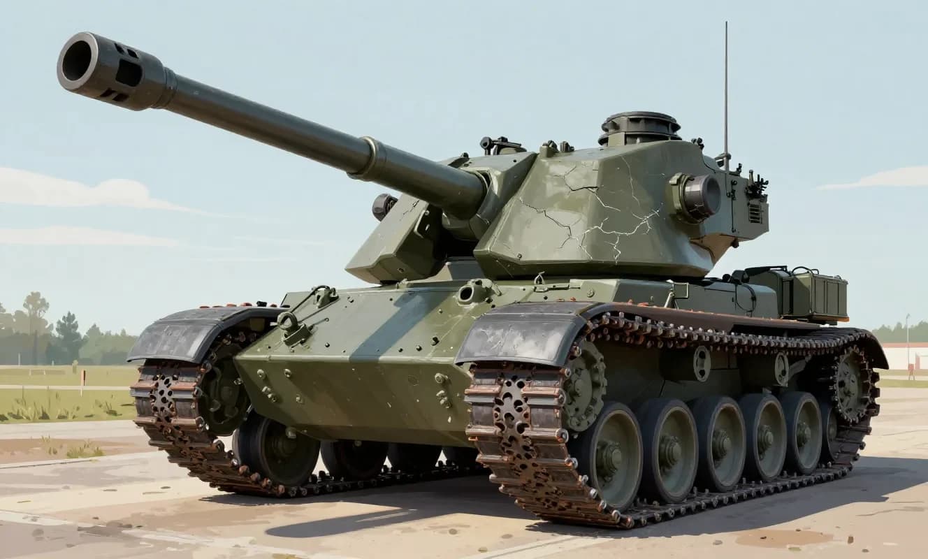 SSCB'nin nükleer süper topu kendi tankını yıktı: 20 metrelik devler testlerde çöküyor