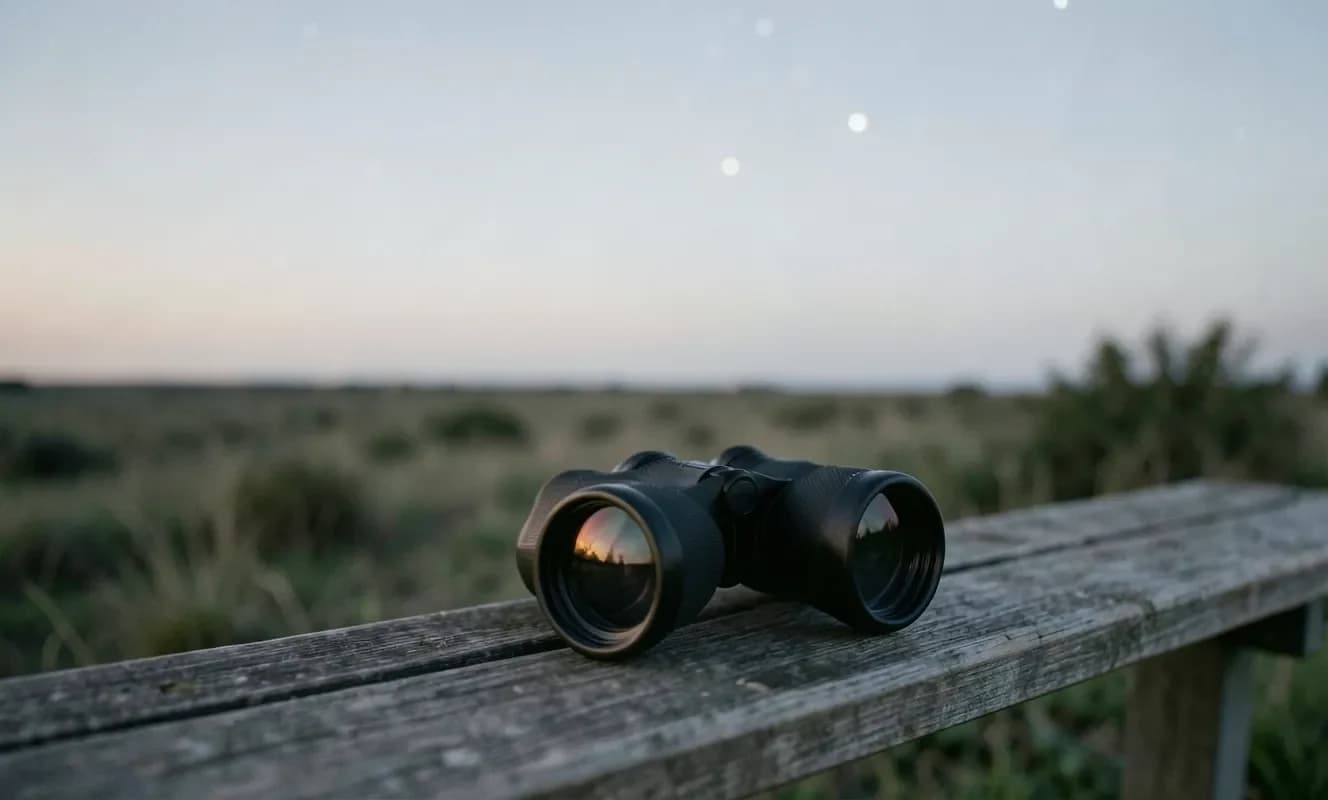 Revisión del Nikon Action Zoom 10-22x50: ventaja de zoom variable y desventaja de baja luz