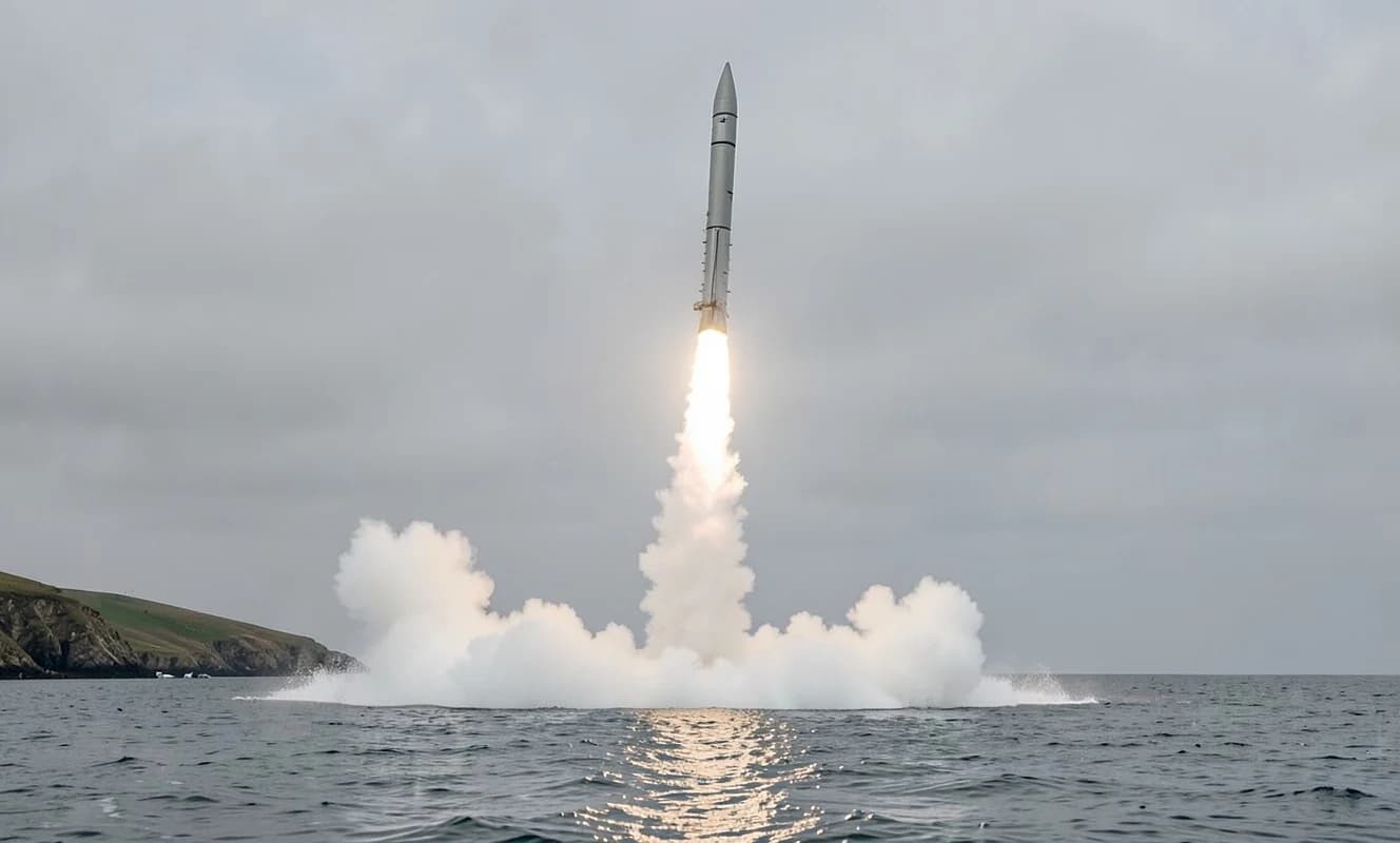 Fransa yeni nesil M51.3 balistik füzesini denizaltıdan test etti