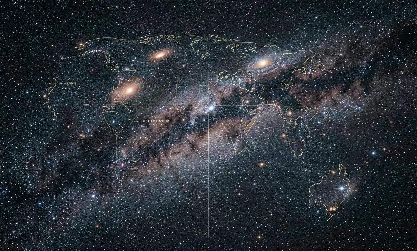 Astronomlar, 4 milyar nesneyi içeren evrenin en büyük haritasını yayınladı