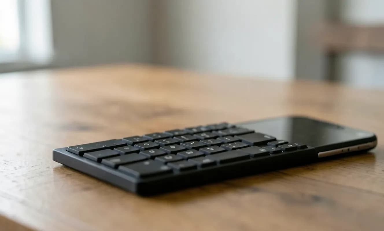 Teclado plegable: Ventajas y limitaciones