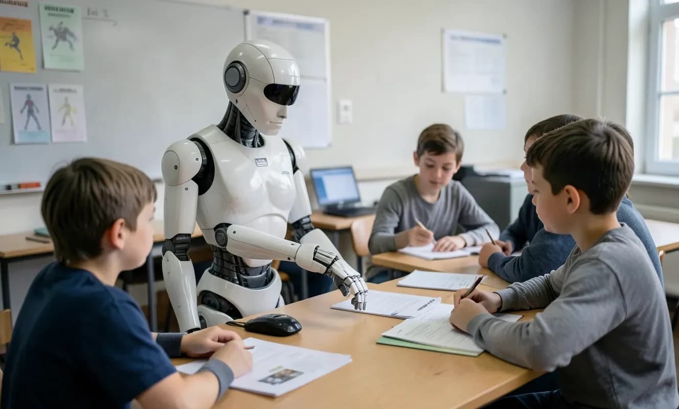 ソーシャルロボットが学習を支援し教師の負担を軽減できる