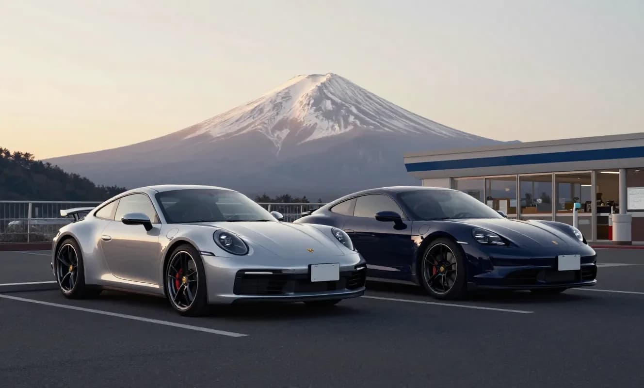 Porsche 911 Carrera S ve Taycan GTS, 1500 km'de kafa kafaya: Benzin mi, elektrik mi?