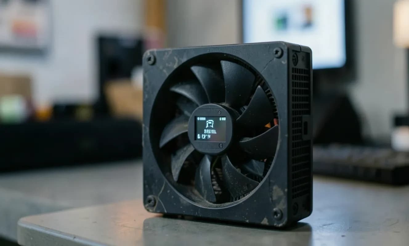 Thermalright Fan Frame Vision-1:120mm PCファン用ミニLCDディスプレイ