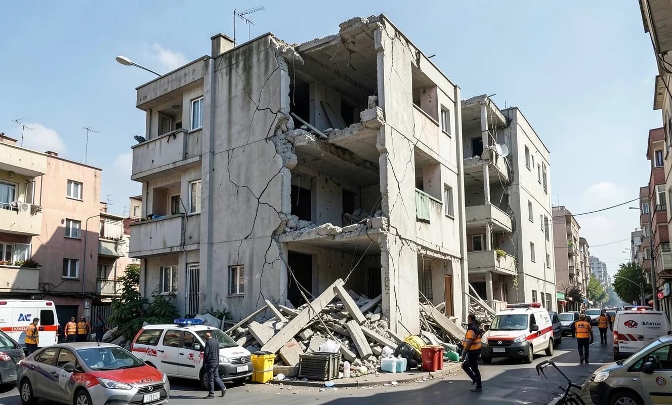 Maltepe'de çöken binada çatlaklar aylar öncesinden tespit edilmiş