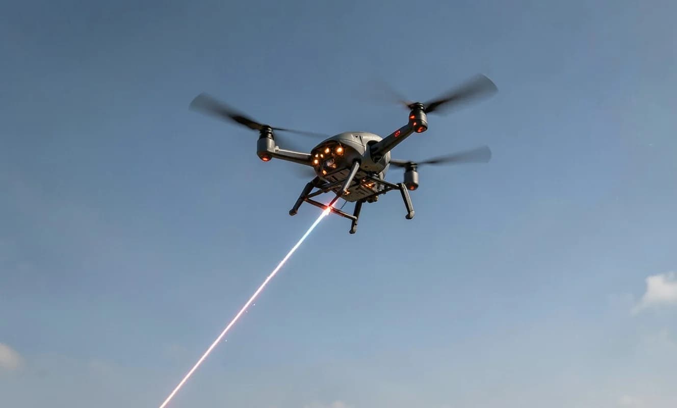 中国の研究者、飛行中のドローンをレーザーで充電する新技術を開発