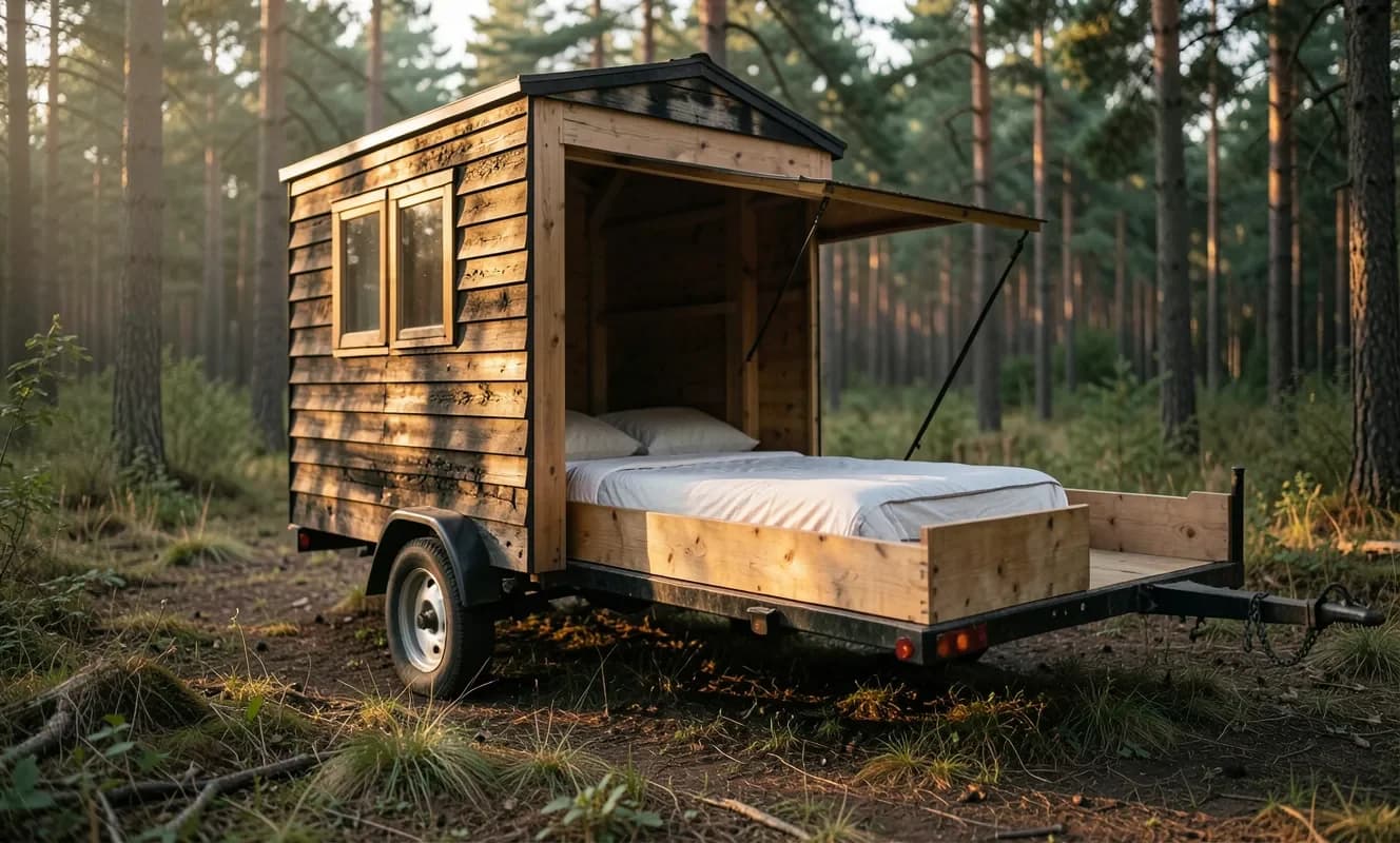 Adirondack小住宅、床下ベッド付き、39,500ドルで販売