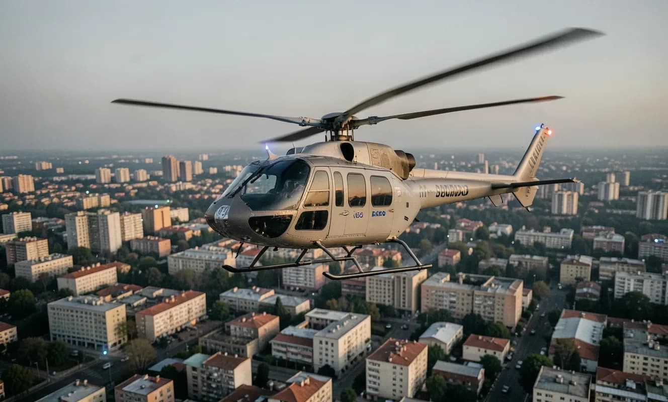 Helicóptero Bell 505 inicia su primer servicio policial en Japón