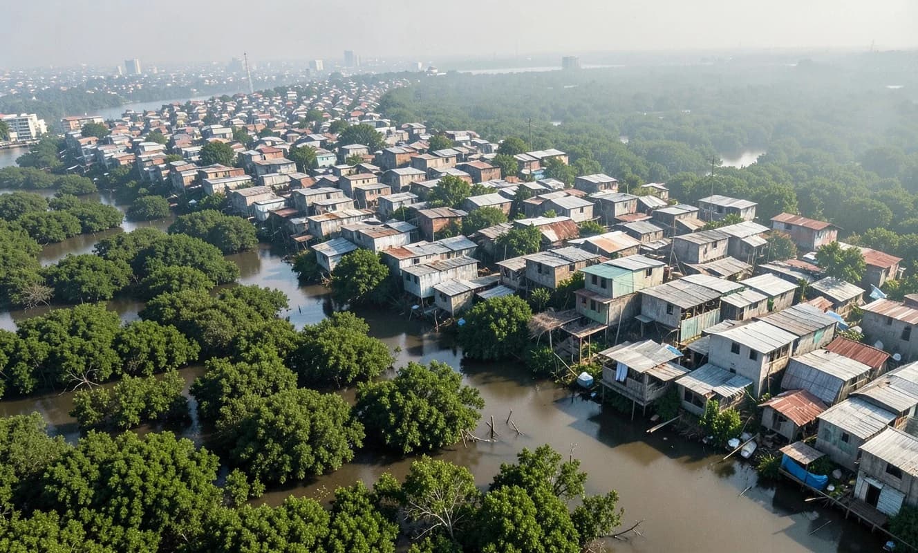 Lagos'ta sulak alan kayıpları ve konut patlaması sel riskini artırıyor