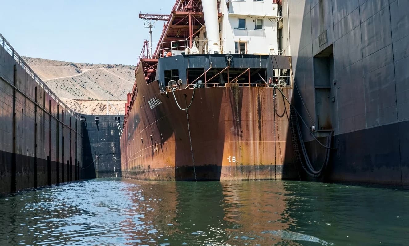 エルニーニョ干ばつ、パナマ運河の船舶通航を二度目に制限
