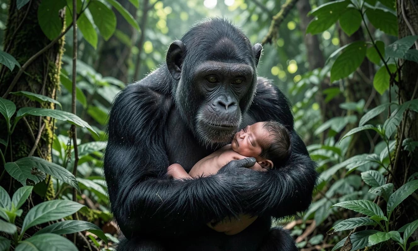 Şempanze ve bonobo anneleri ölü yavrularını neden aylarca taşıyor? Oxford araştırması bağ ve ölüm nedenini işaret ediyor
