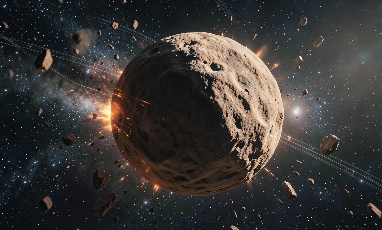 Asteroide Apophis, que se acercará a la Tierra en 2029, presenta riesgo de colisión con desechos espaciales