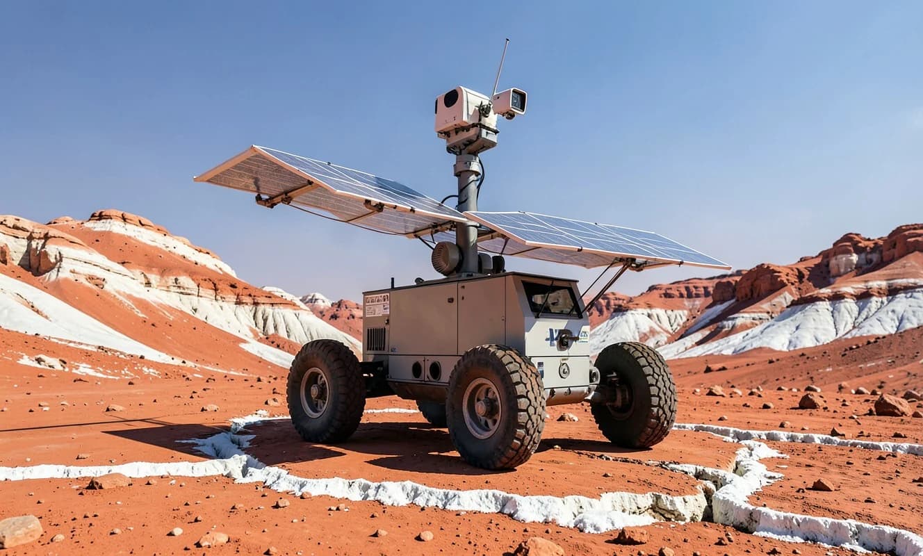 ESA ingeniero Benoit Pouffary: Almería, el mejor lugar para simular los desafíos del rover Rosalind Franklin en Marte