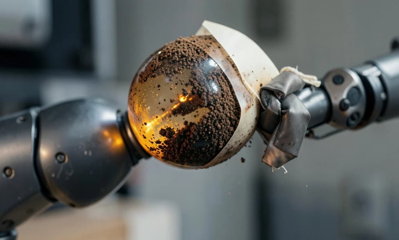 Robotico sujetador lleno de café puede sostener objetos delicados sin sensores complejos