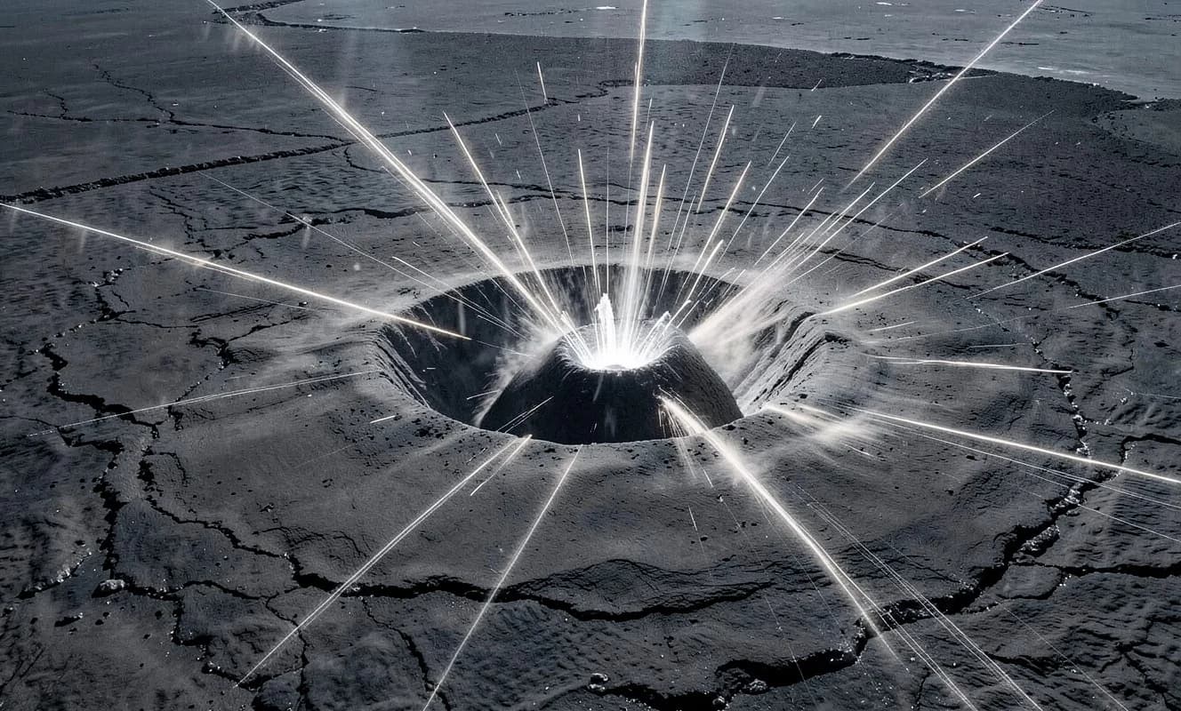 El LRO de la NASA detecta un enorme cráter nuevo en la cara visible de la Luna