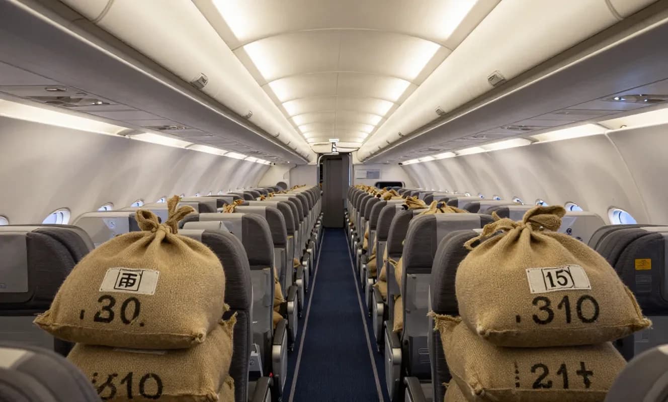 Boeing 2012'de uçuş içi Wi-Fi testi için 9 ton patates kullandı