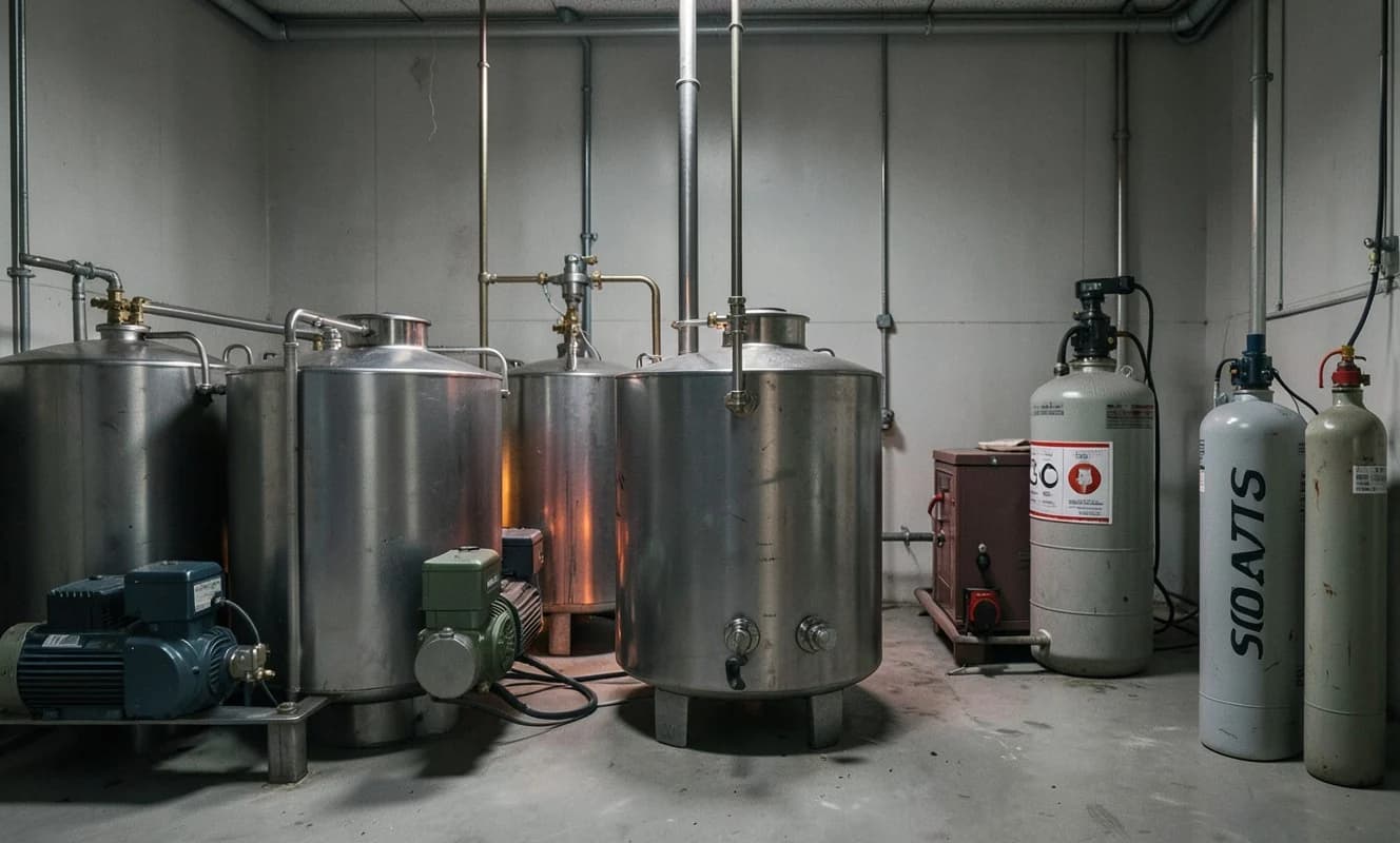 糖類発酵から高圧CO2タンクへの充填技術開発