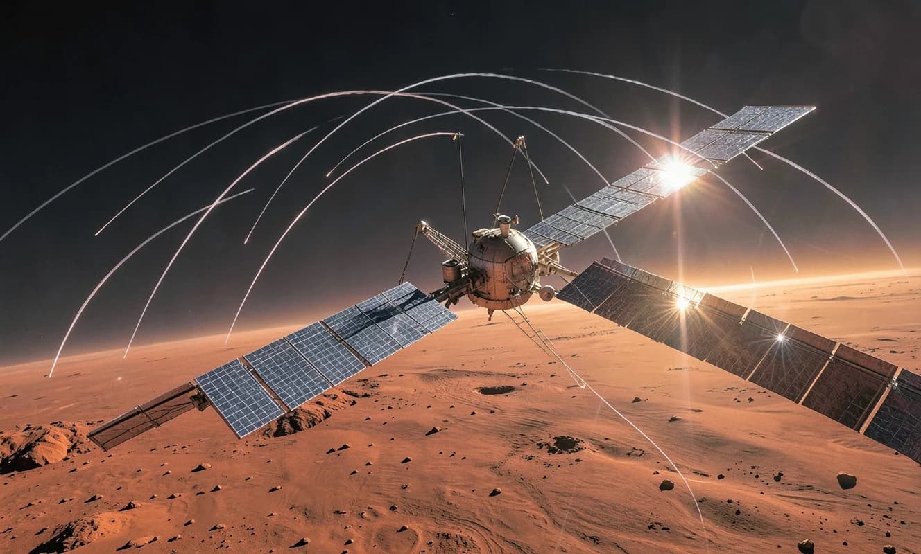 Mars'ın ionosferindeki manyetik veriler atmosfer dolaşımını ortaya çıkardı