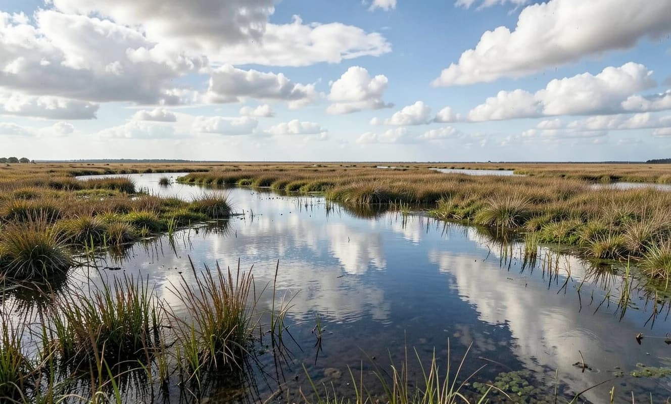 Las zonas húmedas costeras de EE.UU. se ven afectadas por el aumento del nivel del mar