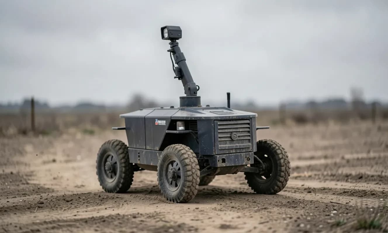US Army, L3Harris ve ARX Robotics tarafından geliştirilen robotlu zemin aracında drone karşıtı sensör test edildi