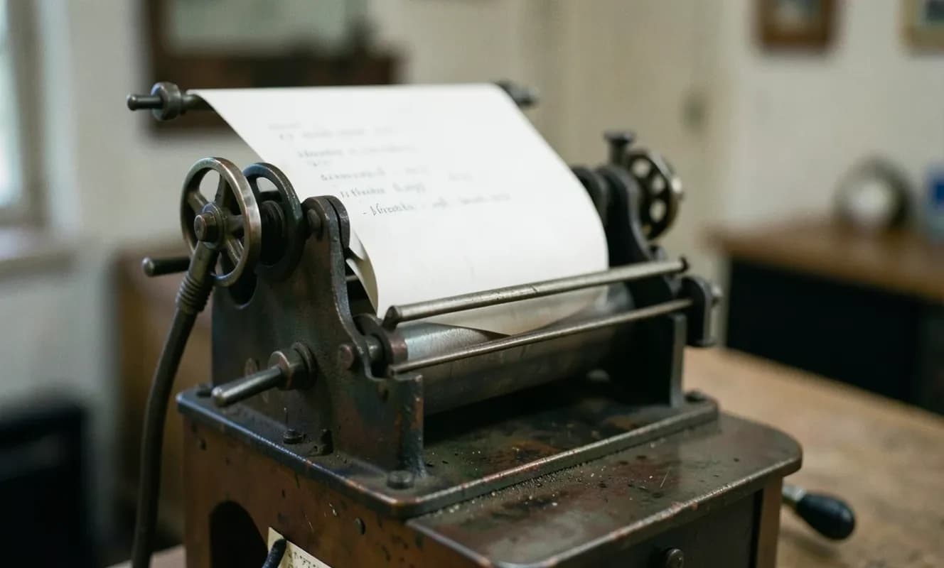 Neo-Cyclostyle: 1890年代の自動文書複写装置