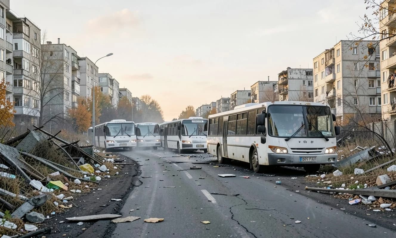 Rusya işgalindeki Oleshky'den sakinlerin tahliyesi başladı