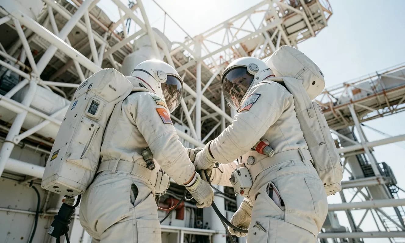 ISSで6回目の全女性宇宙遊歩：カメラとドッキング支援装置を交換