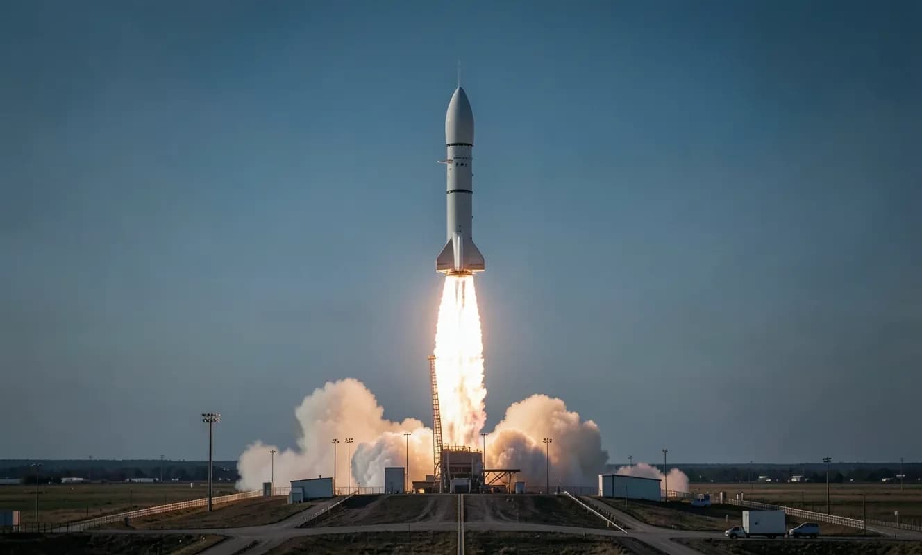 SpaceX lanza 29 satélites Starlink y aterriza el cohete en el mar