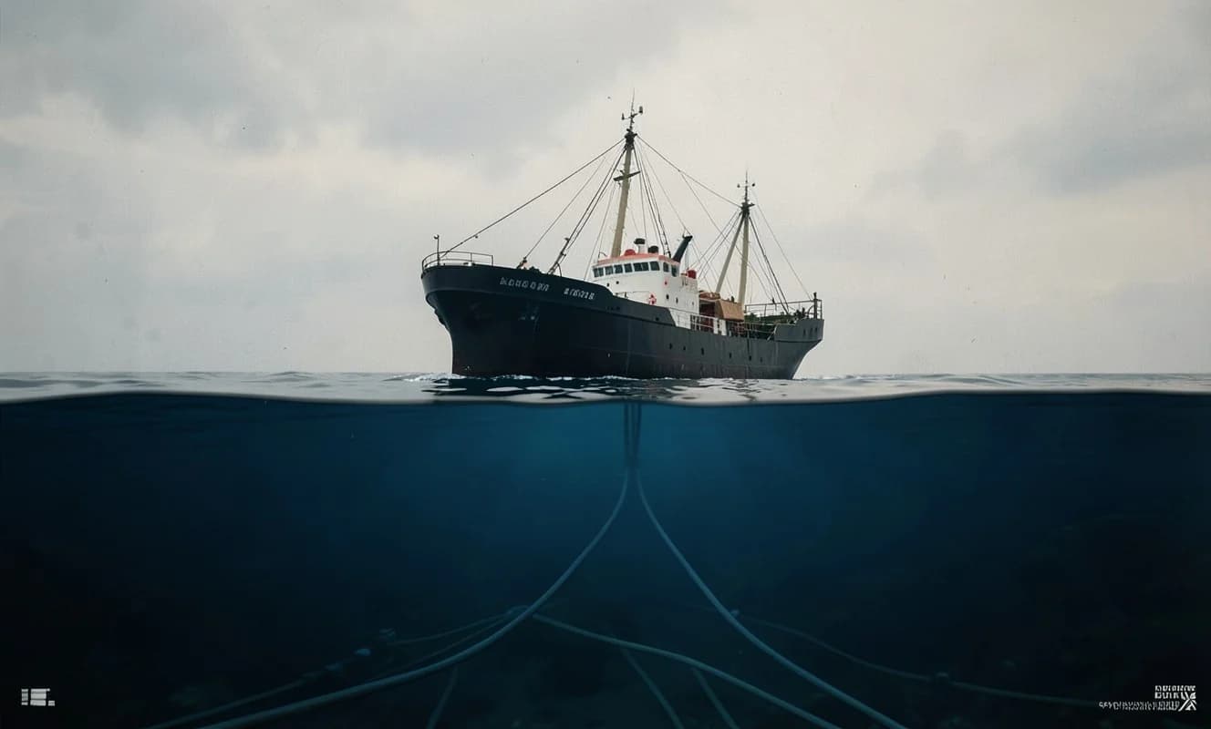 17 Rus balıkçı gemisi kritik alt deniz kabloları yakınında 500'den fazla kez tespit edildi