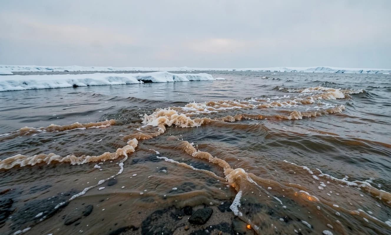 北極海、永久凍土の炭素をしっかりと閉じ込める
