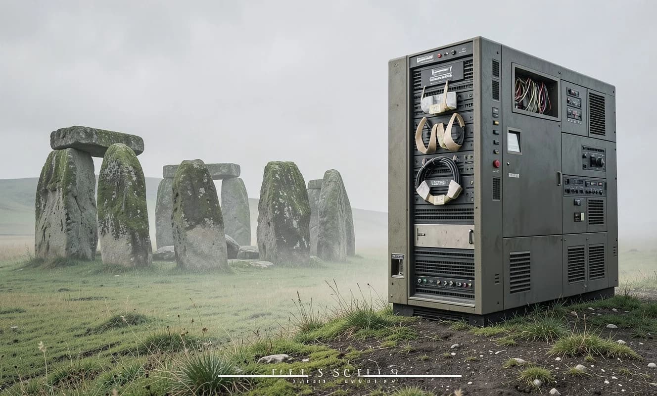 1961年、StonehengeをIBM 7090が分析：56のアブリー穴と月経予測説