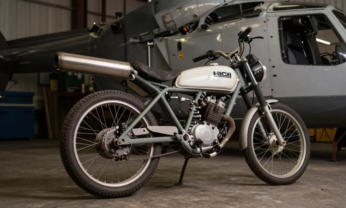 Fever Custom, Tayvan’da Honda Dax’ı Mini Hot‑Rod Chopper’a Dönüştürdü