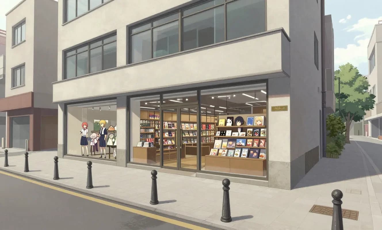 Animate Ikebukuro Ana Mağazası Önünde 'Animate Caddesi' Süslemeleri Yerleştirildi
