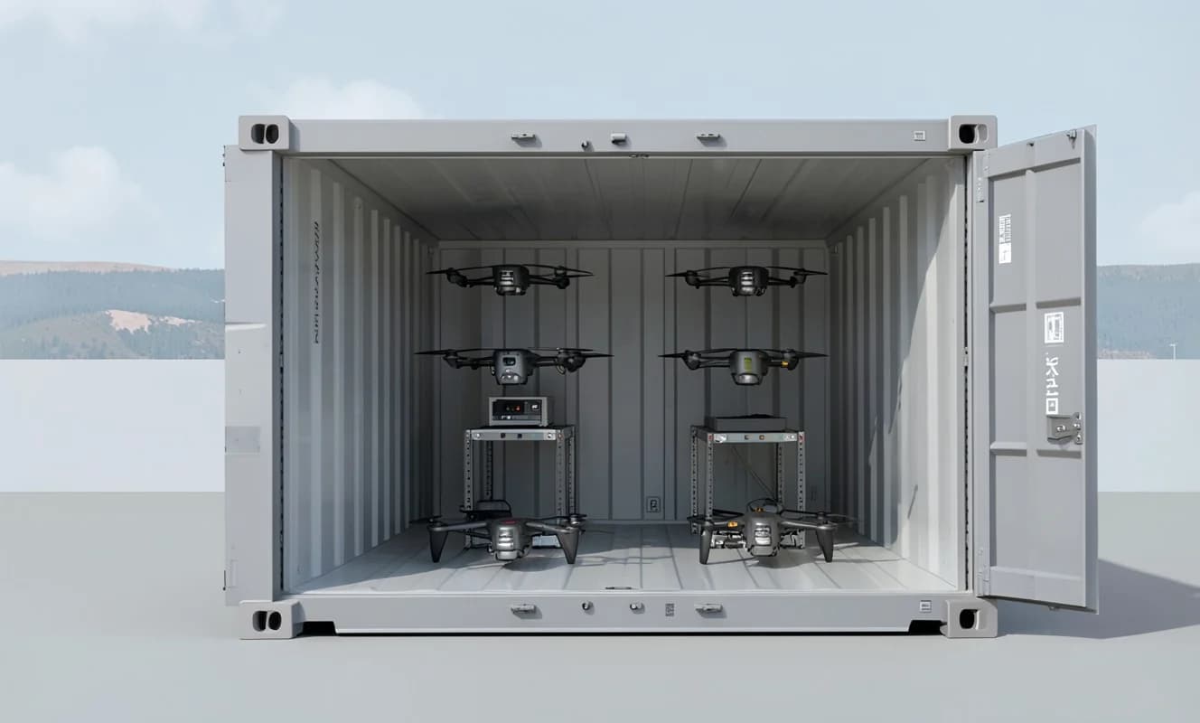 Sikorsky, dört Nomad 100 dronunu tek bir konteynere sığdıran 'Fast Pack' sistemini tanıttı