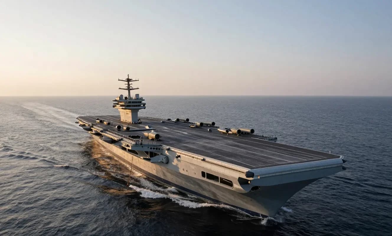 El nuevo superportaaviones de EE. UU. completa con éxito sus pruebas de mar