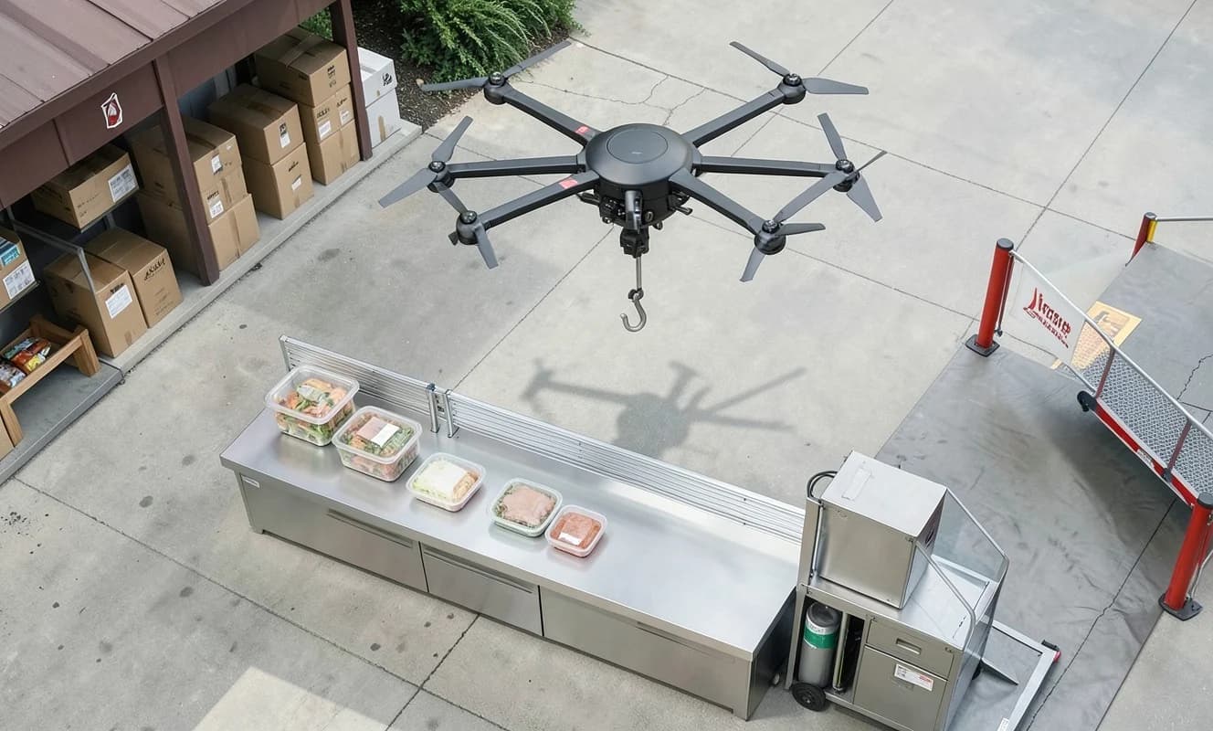DoorDash, drone teslimat stratejisini yer altyapısından başlatarak geliştirdi