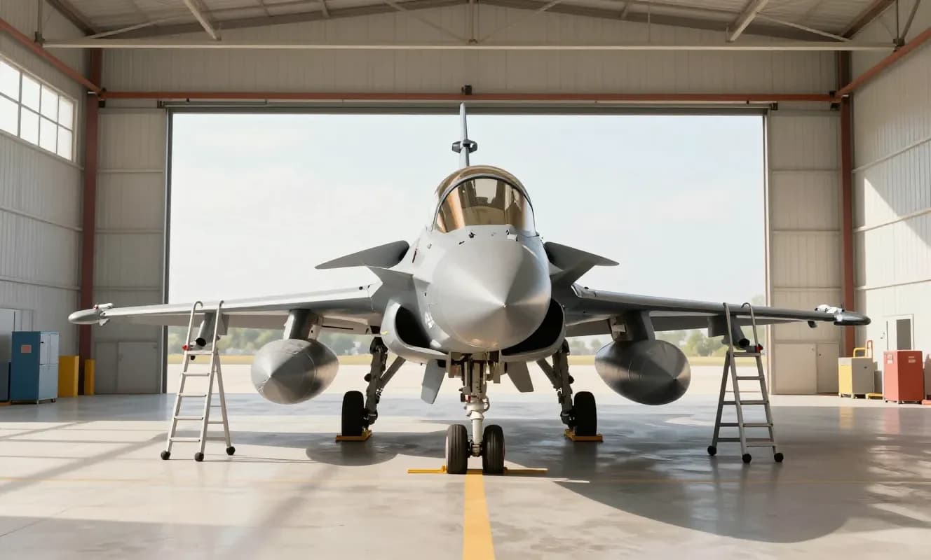 Yunanistan Rafale savaş uçakları için yerli merdiven ve destek ekipmanları üretti