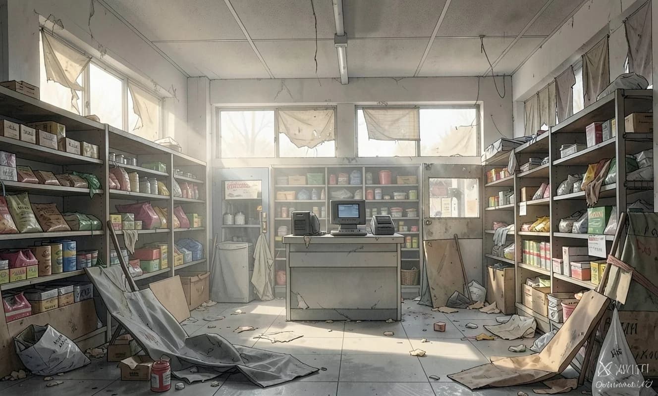 The Walking Trade: Zombi apokalipsinde dükkan yönetimi ve savaş birleşiyor