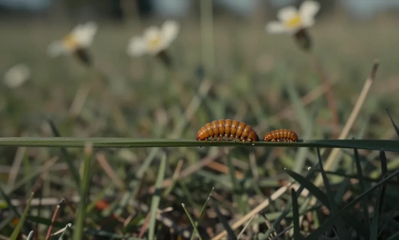 ヨーロッパクロアブラムシ幼虫、花の香りを模倣してミツバチを罠にかける