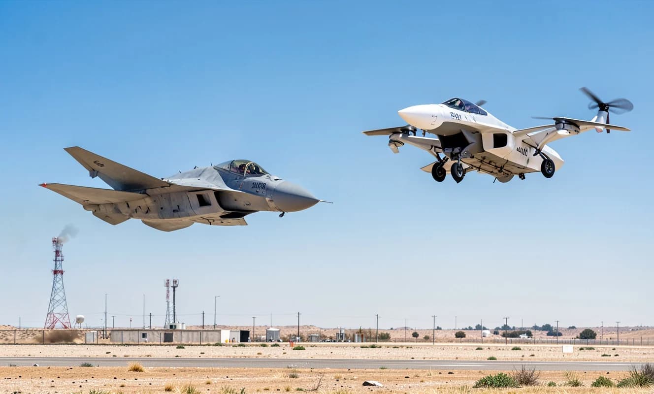 F-22 Raptor pilotu, otonom savaş dronu YFQ-44A Fury'yi simüle edilmiş savaşta yönetti