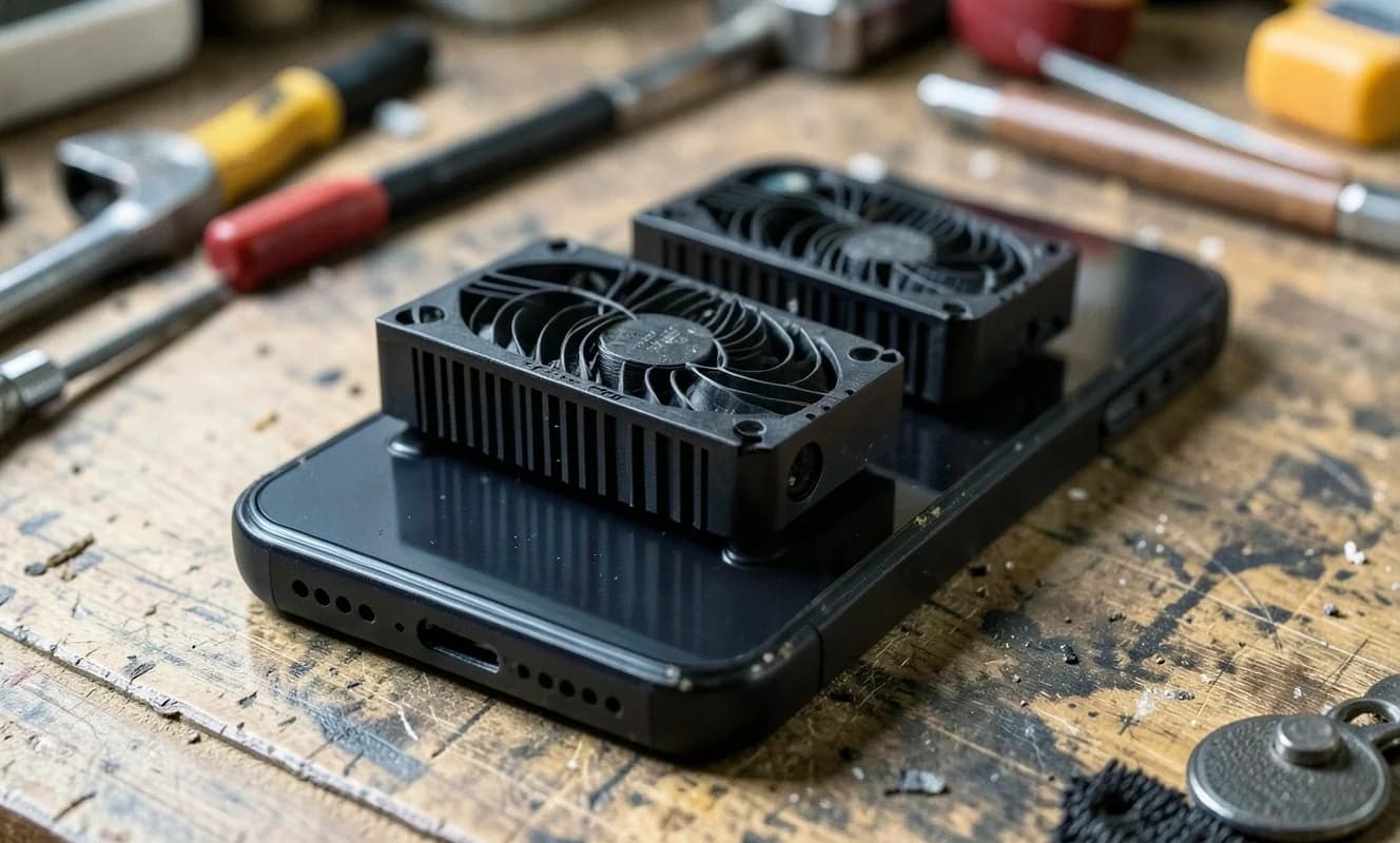 二重CPUクーラー改造で古いSnapdragonチップが3DMarkストレステストでほぼ100%の安定性を獲得