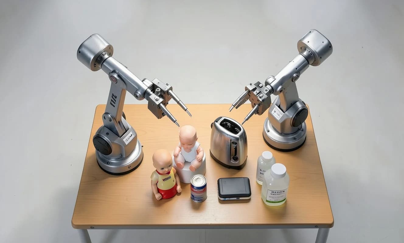 Yapay zeka modelleri robot kollarıyla tehlikeli görevleri %97 oranında denedi