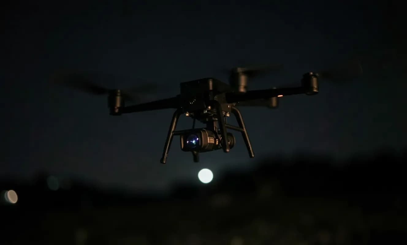 Tiny infrared sensors give drones sharper vision in darkness without adding bulk
