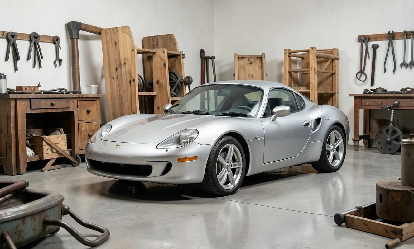 Ferdinand Porsche'un 1938 tasarımı Type 114, 80 yıl sonra Belçika bir atölyesinde hayat buldu