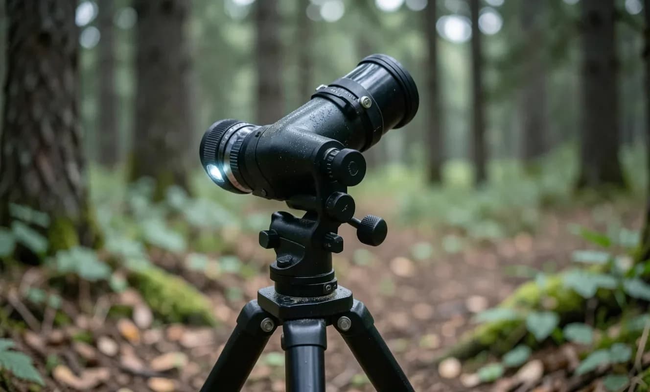 Nivora Apex X: Telescopio, farol y batería juntos