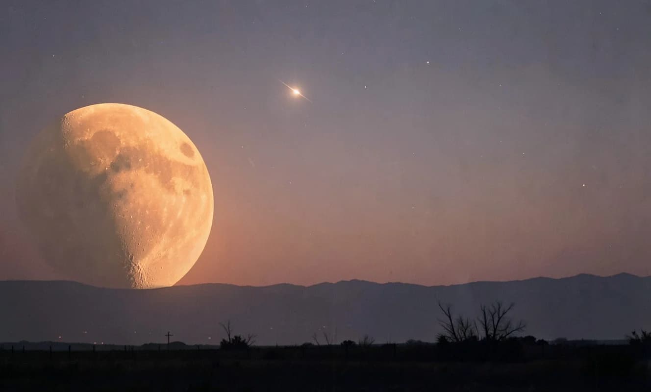 July's full Buck Moon leads a mini planet parade through the summer sky tonight