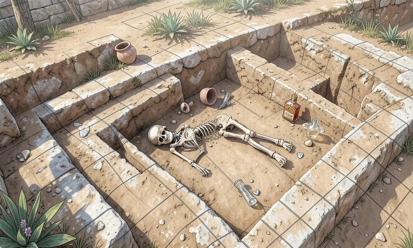 Hırvatistan'da Roma nekropolünde yüzüstü gömülü iskelet ve kremasyon mezarları bulundu
