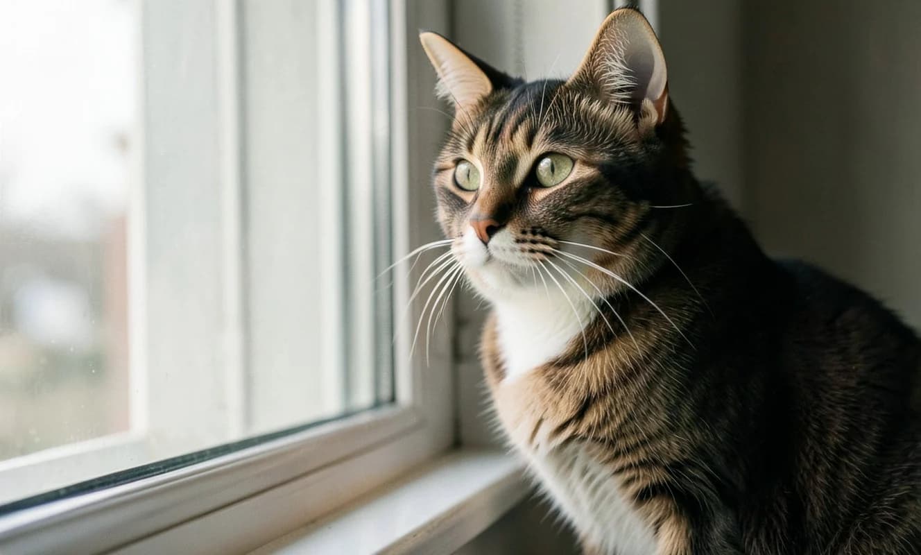 La transición de los gatos a la vida en interiores es más fácil de lo esperado