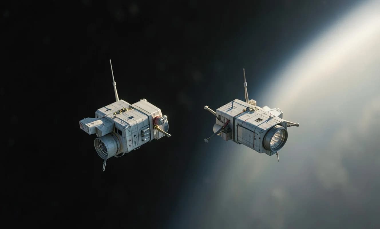 NASA, Ay Çevresinde Otomatik Gemi Buluşma Teknolojisi Test Ediyor