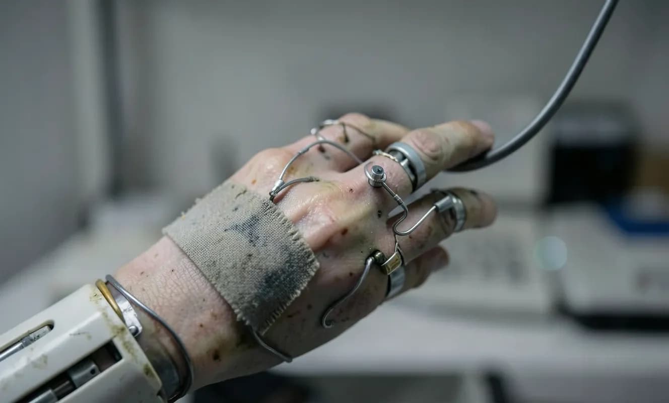 Robotlara Dokunma Duyusu Veren 3D Yazılmış Deri